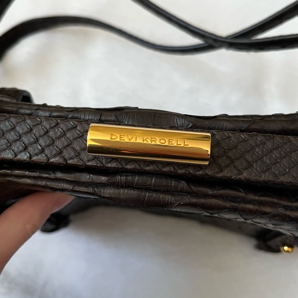 Black/brown DEVI KRIELL bag - Picture 4 of 4